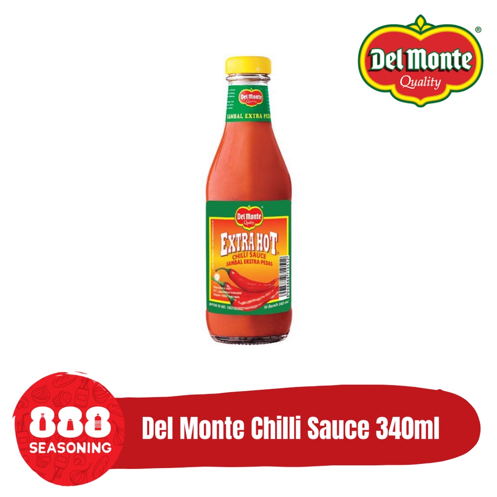 

DEL MONTE CHILLI SAUCE/ SAUS SAMBAL BOTOL 340ml