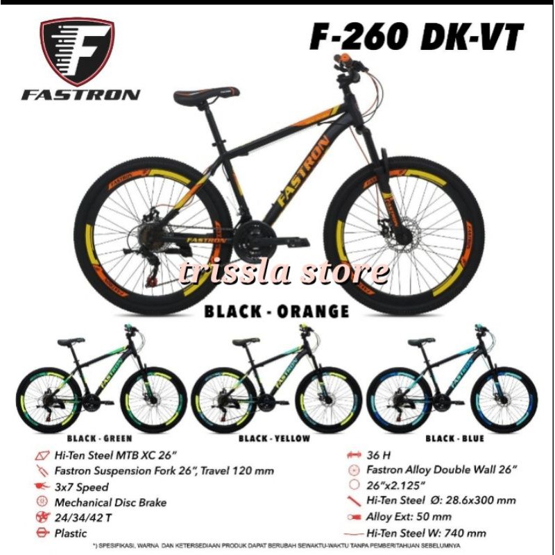 MTB STEEL F-260 DK VT FASTRON 26"