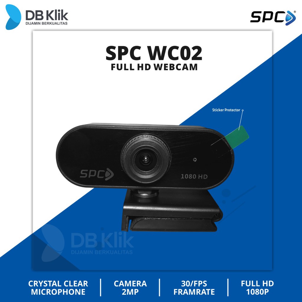 Webcam SPC WC02 1080HD / 2MP Full HD - Web Cam SPC WC 02-0