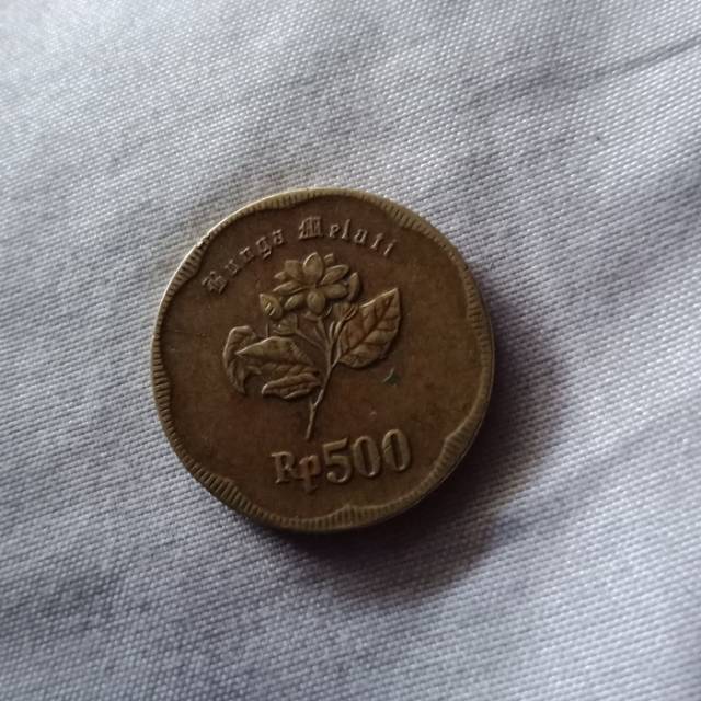 Uang kuno 500 rupiah 1992