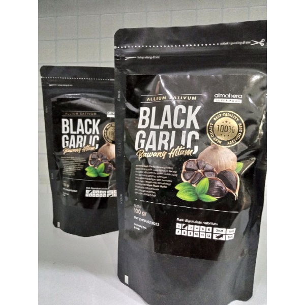 

Black Garlic - Bawang Hitam - Almahera 100 gram