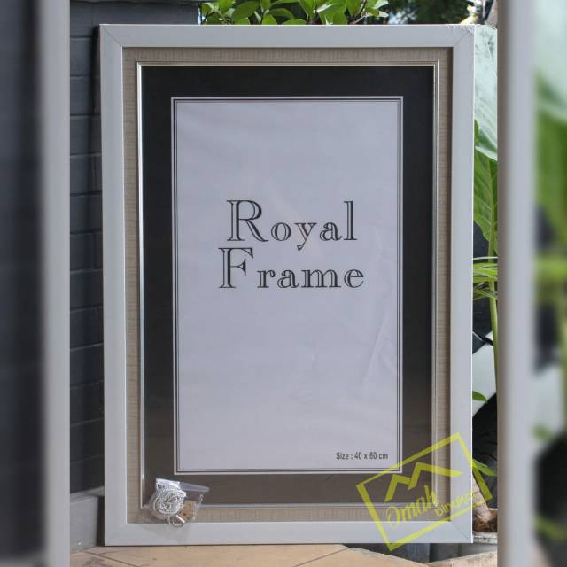 Frame/bingkai foto A2 ( 40x60cm ) Linen Minimalis