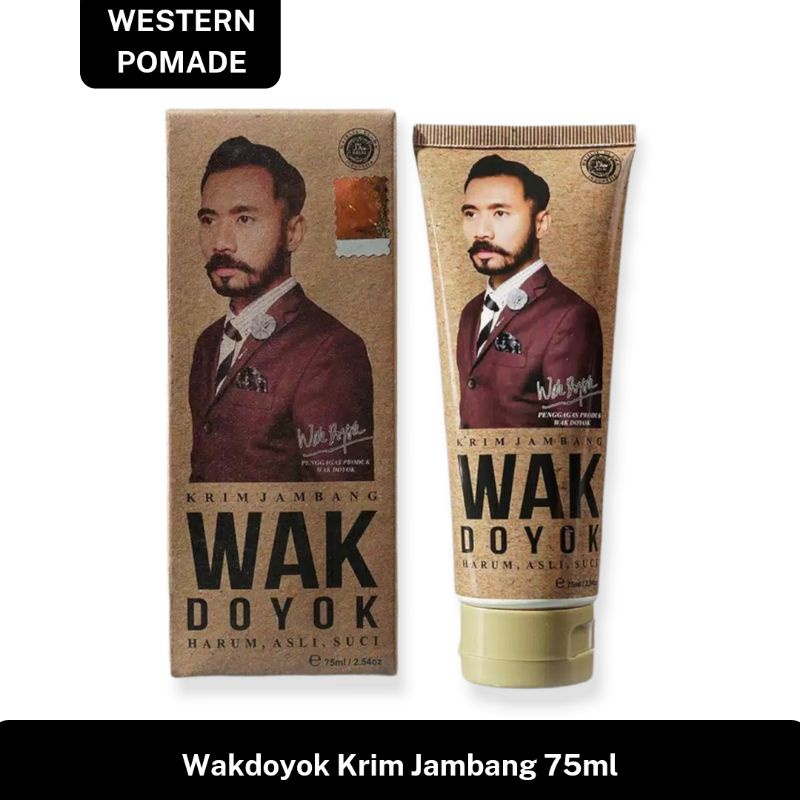 Wak Doyok Krim Jambang & Rambut | Wak Doyok Pomade