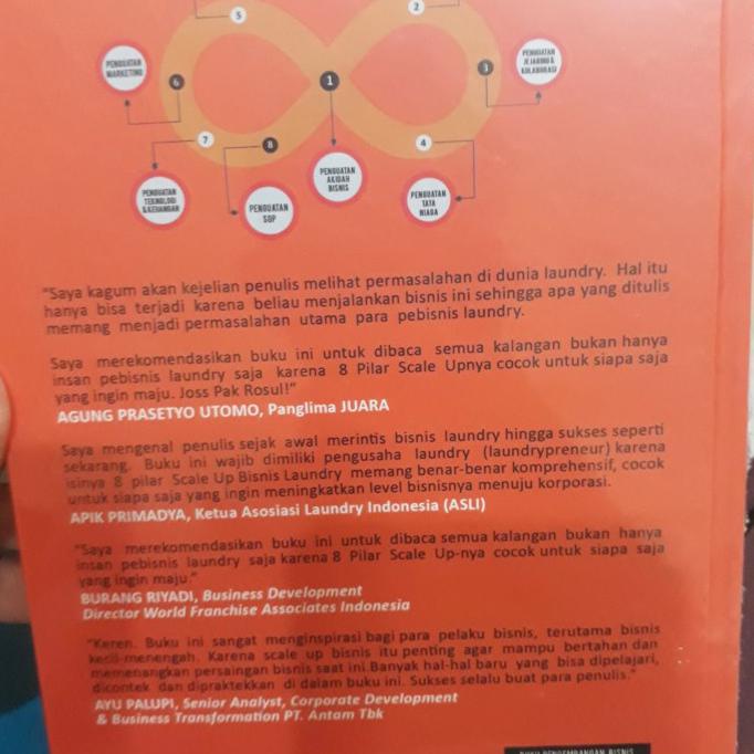 Buku Scale Up Bisnis Laundry Terbaru Cara Membangun Bisnis Laundry2021