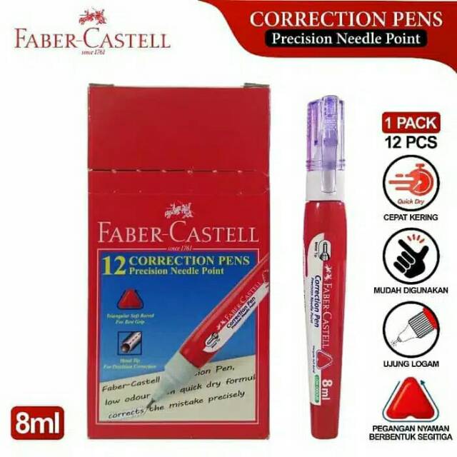 

Tip Ex Faber Castell 8 ml