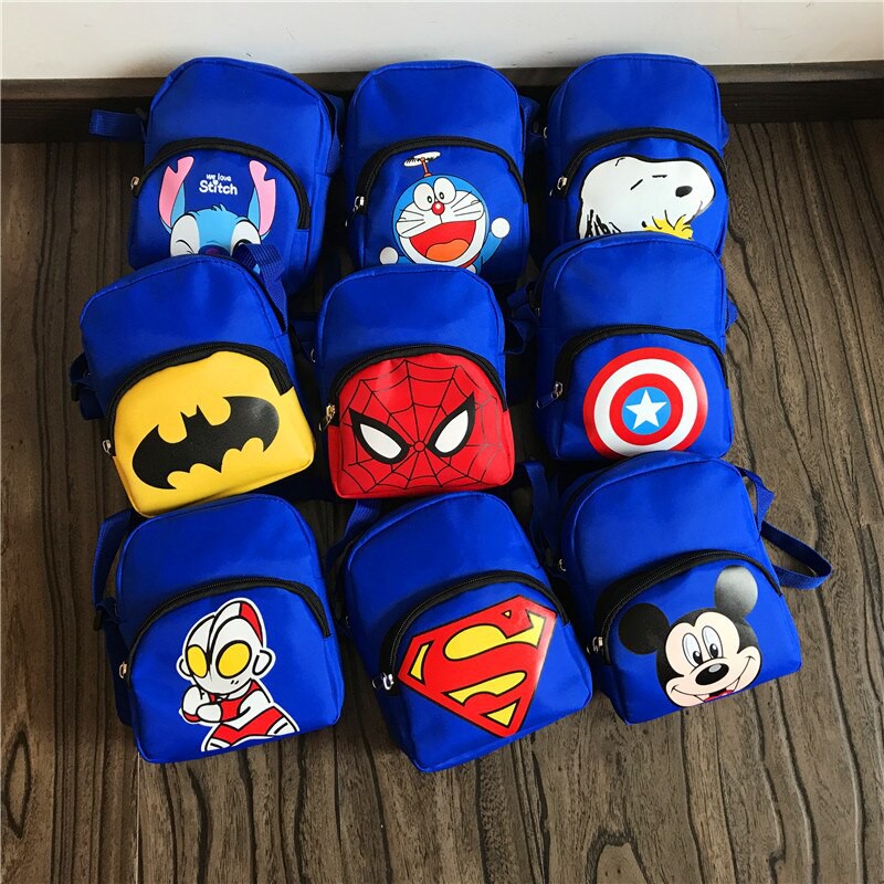 KSO_BAG - Tas Selempang Anak Wanita Dan Laki Laki Termurah Motif Carakter Mini SUPER HERO Korea Styl