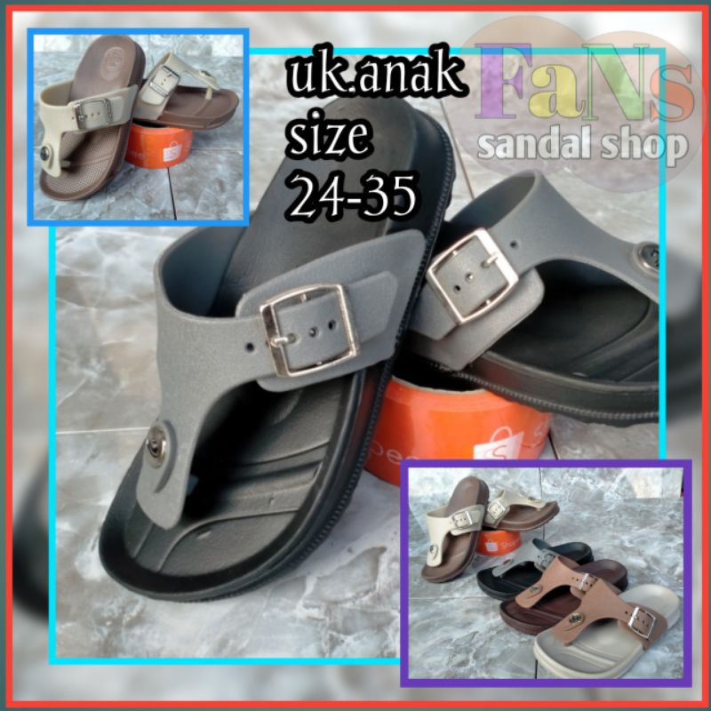 (Best Seller)Sandal Jepit Anak Model Resmi 213 D &amp; C (DULUX)