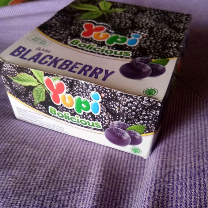 

Yupi Bolicious Blackberry 120gr