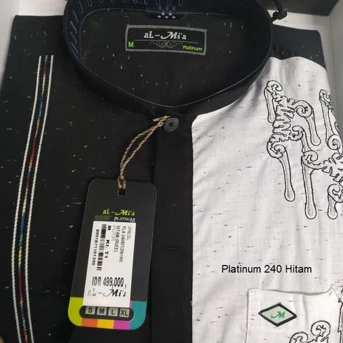 Baju Koko Al-Mia Platinum Original .Aruansy.Olshop