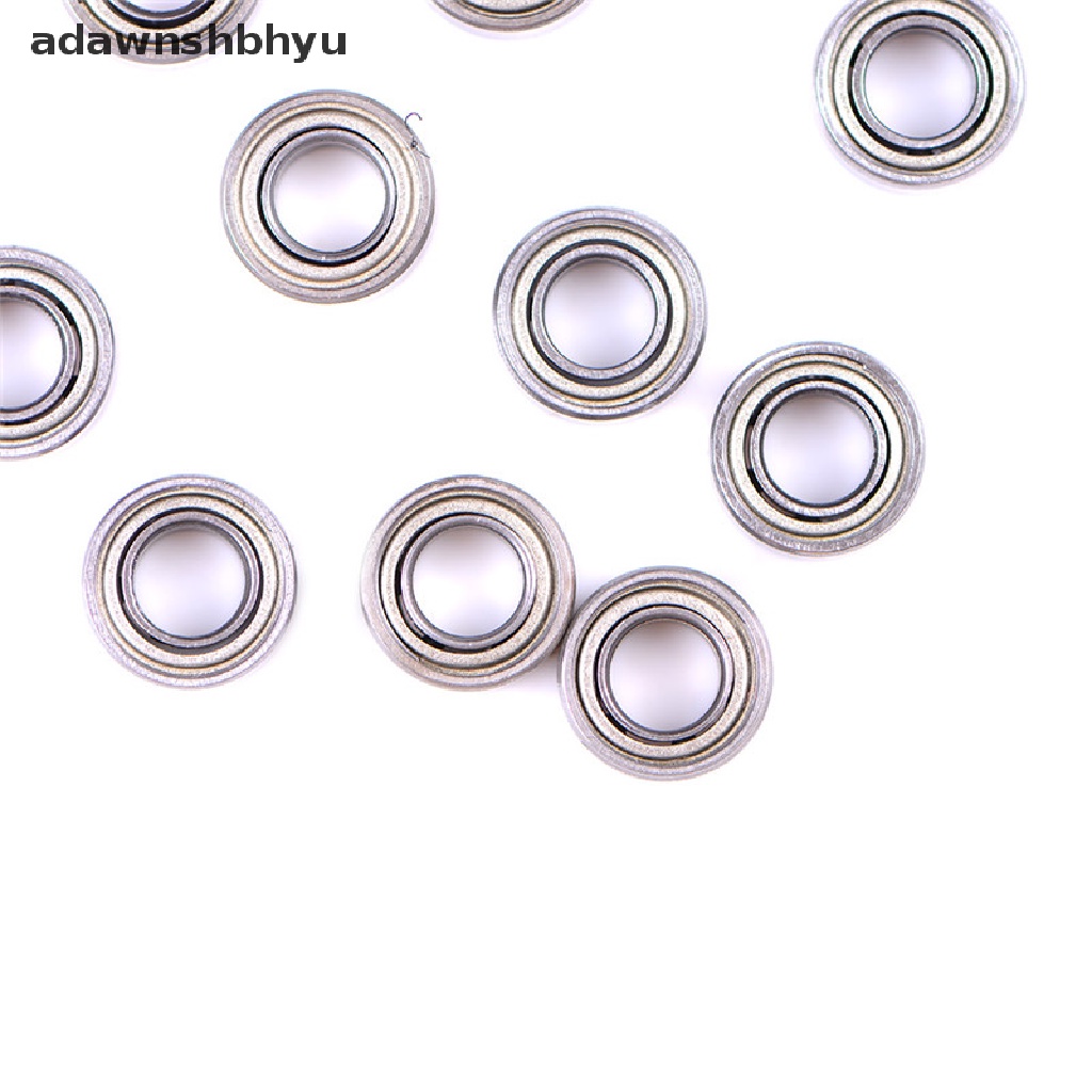 Adawnshbhyu 10pcs MR105ZZ L-1050 MR105 deep groove ball bearing 5x10x4 mm Miniatur Mr105zz Bearing ABEC-1 (10PCS) 5*10*4 mm Miniatur MR105 ZZ Ball Bearing  Bola MR105ZZ