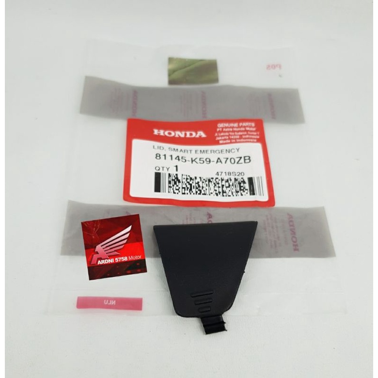 LID SMART EMERGENCY COVER TUTUP KUNCI KONTAK NEW VARIO 150 160 KEYLESS