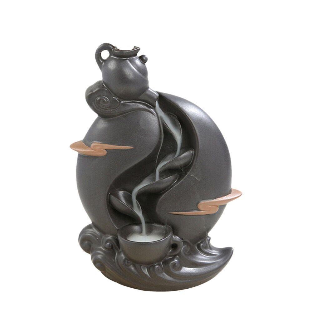 Populer Backflow Incense Burner Kerajinan Tangan Ornamen Pedupaan Keramik Tempat Dupa