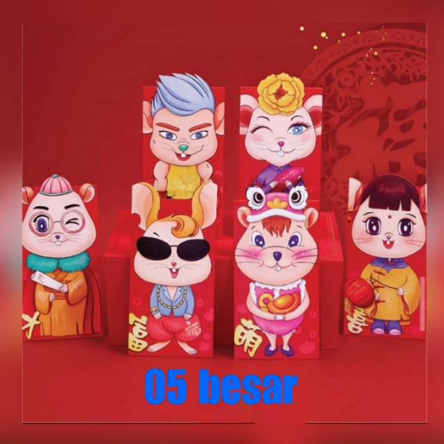 

Open PO kertas angpao shio tikus 2020