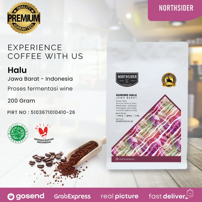 

[ COD ] BIJI KOPI ARABIKA GUNUNG HALU WINE - 200GR NORTHSIDER COFFEE TERUJI Kode 901