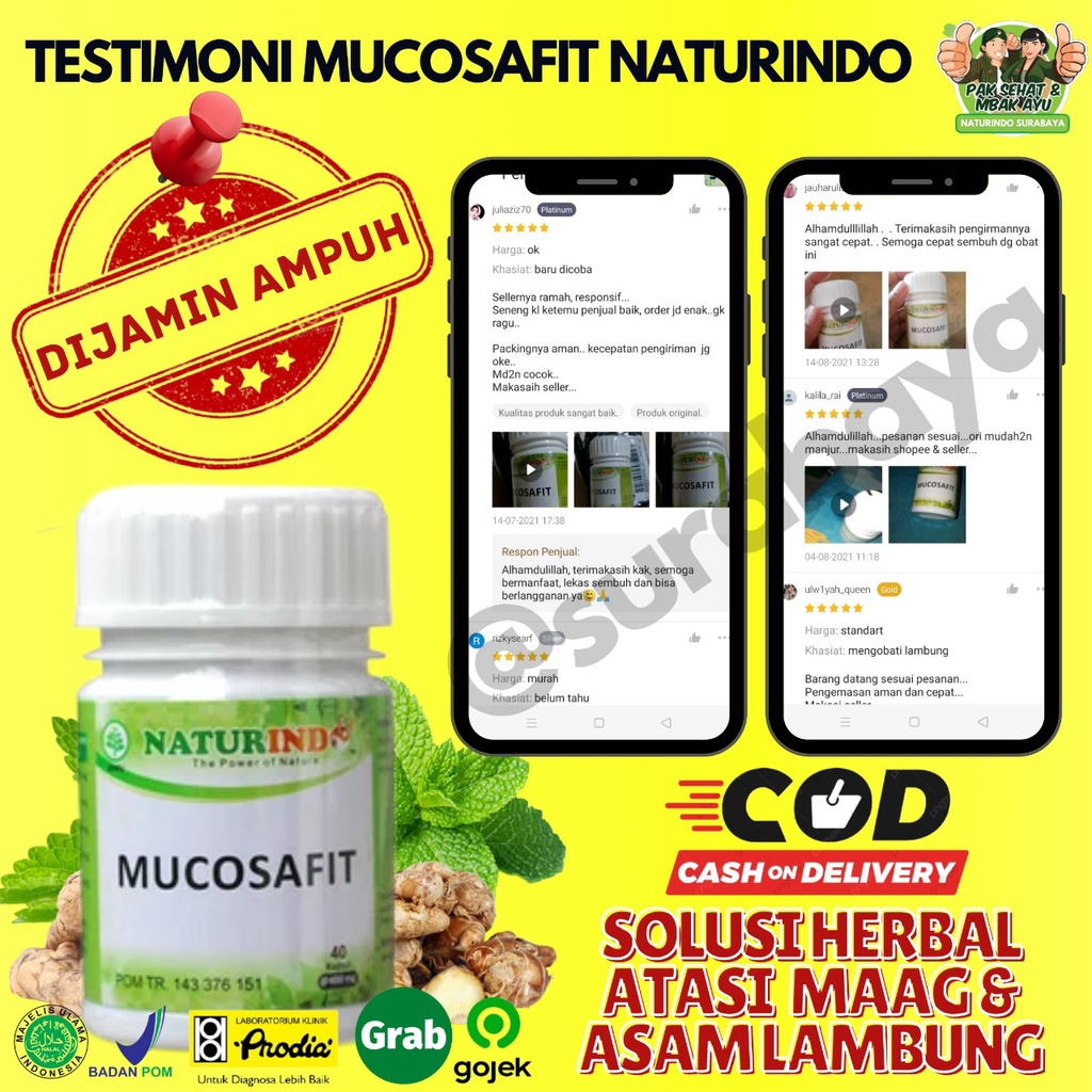 Obat Sakit Asam Lambung Maag Begah Sendawa Obat Herbal Sakit Maag Obat Asam Lambung Maag Kronis Obat Lambung Ampuh BPOM MUI Herbal MUCOSAFIT Naturindo Surabaya Obat asam lambung GERD naik maag gerd kronis tungkak lambung sakit perut mual muntah Herbal-8