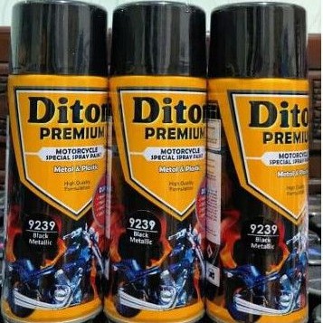 pilok diton premium 9239 black metalik 400ml