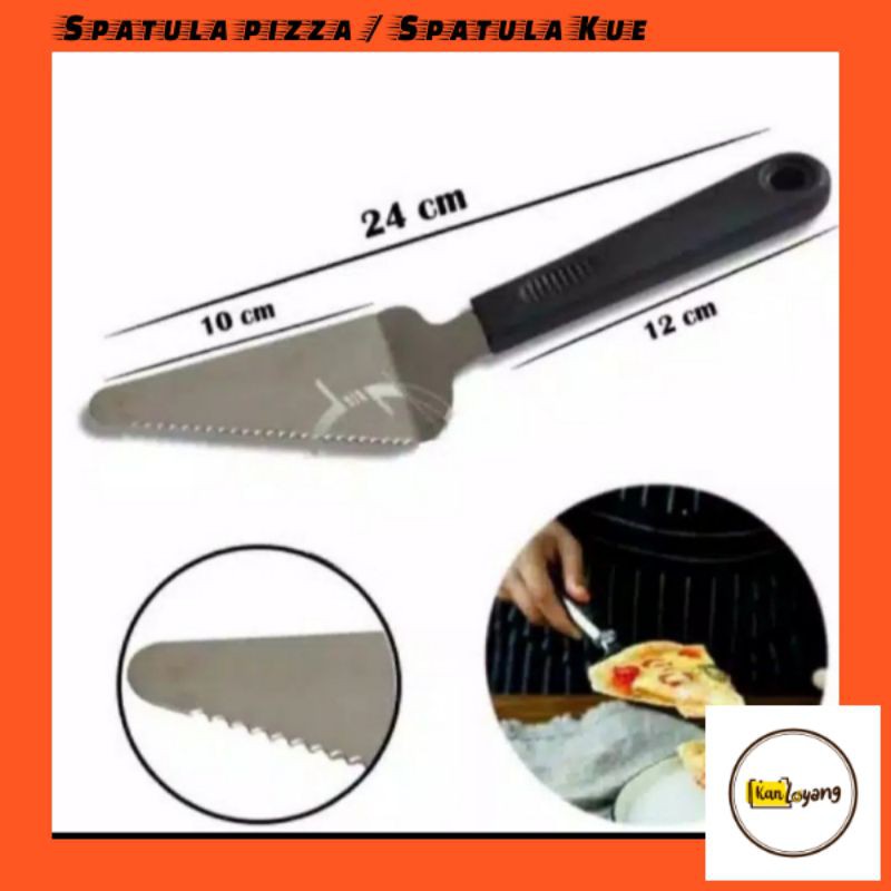 Spatula pizza / Spatula Kue stainless