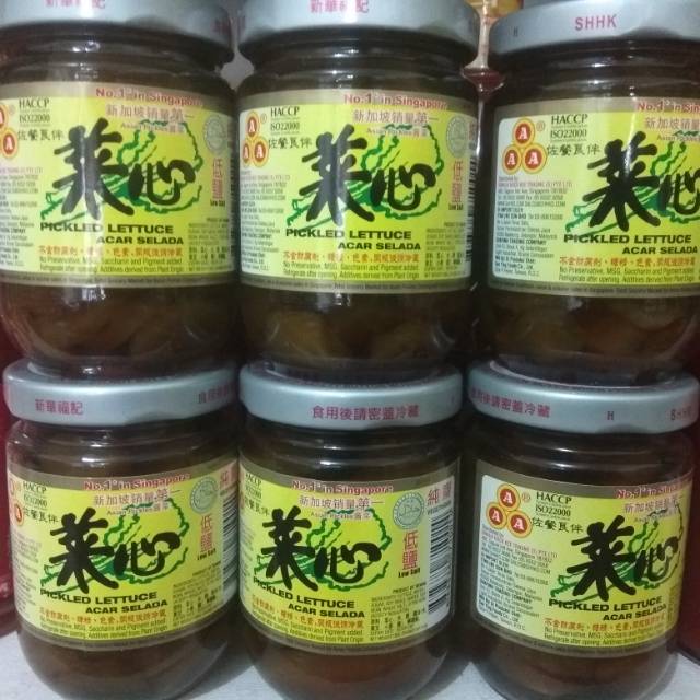 

Acar Selada - Pickled Lettuce 180 gr