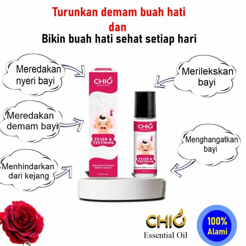 Minyak Aromaterapi / aromatherapy Essential Oil Chio Bayi 0-2 Tahun