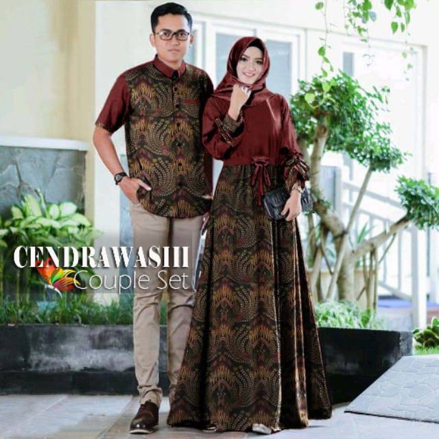 CP CENDRAWASIH BATIK FASHION PAKAIAN PASANGAN COUPLE JCHM