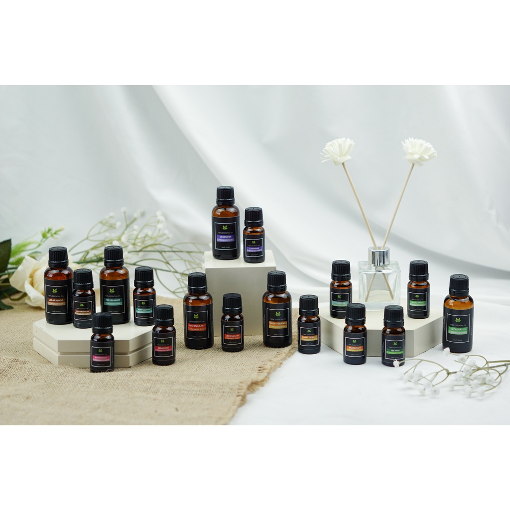 Essential Oil, Aromatherapy, Aroma Terapi, Pengharum Ruangan Diffuser Air, Essensial oil 10 ml