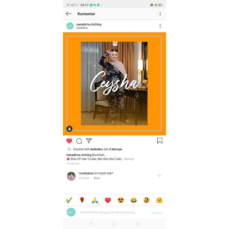 Ceysha By Aden Hijab