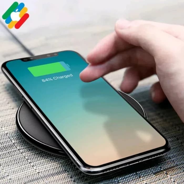 Charger Wireless for Iphone 88 plus Iphone X XR XS Max ORI BERKUALITAS
