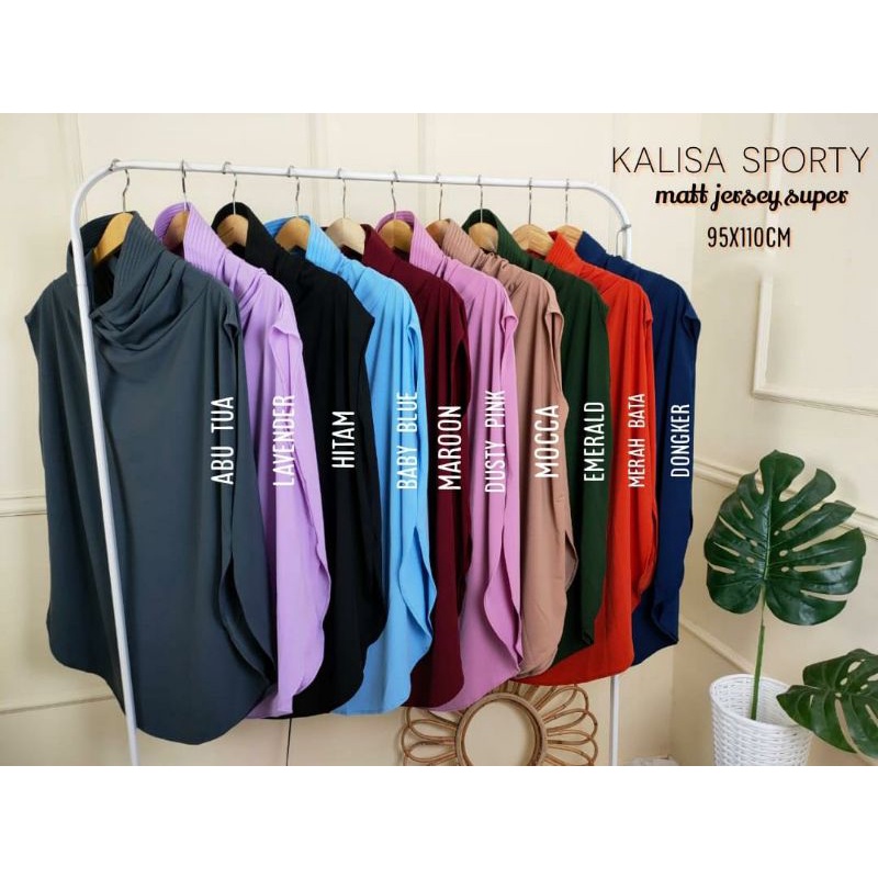 HIJAB SPORTY SYAR'I MUSLIMAH OLAHRAGA KHALISA JERSEY SUPER - ummiyunni hijab-2