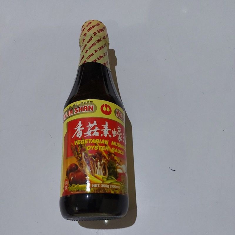 

VEGETARIAN MUSHROOM OYSTER SAUCE, 360g, WAN JA SHAN