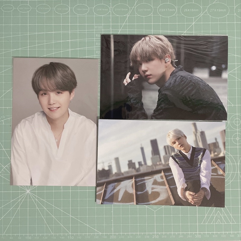 BTS YOONGI POSTCARD OFFICIAL DICON ARMYKIT MEMO BLURAY 2019