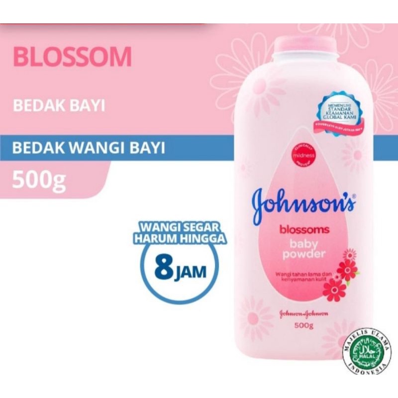 Johnsons Blossoms/Bedtime Baby Powder - Bedak Bayi 500 dan 300gr