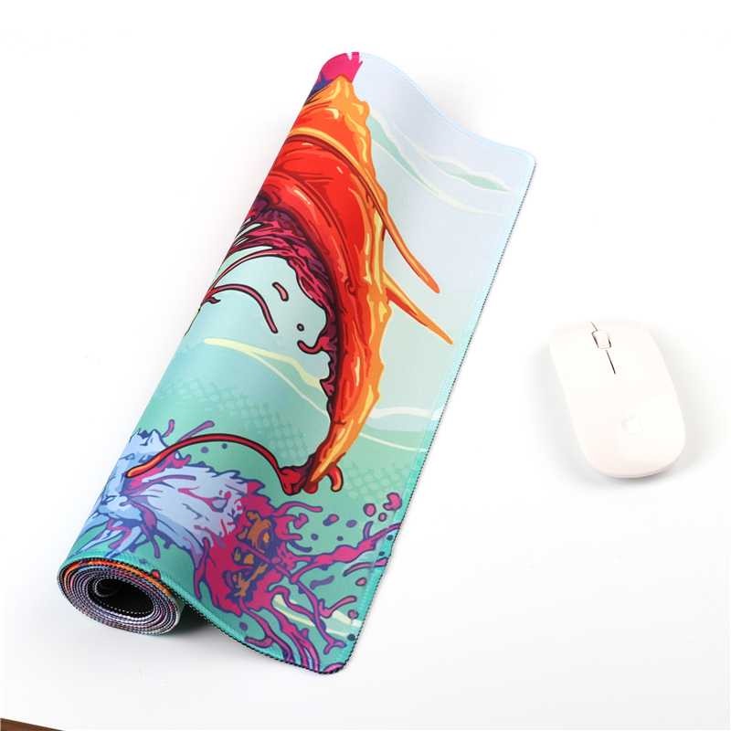 Mouse Pad Mousepad Gaming Gambar Monster Senjata XL Desk Mat 30x80cm