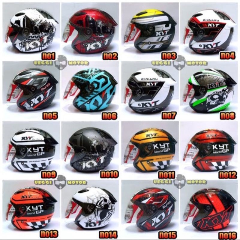 helm kyt,original,tidak kw