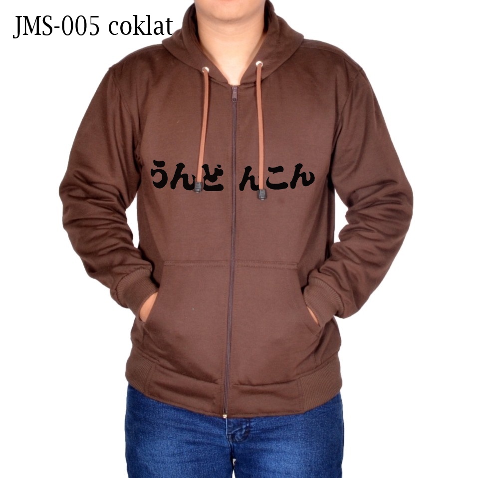 AA1 - Jaket Retsleting Fleece Tebal Cowok Pria || COD