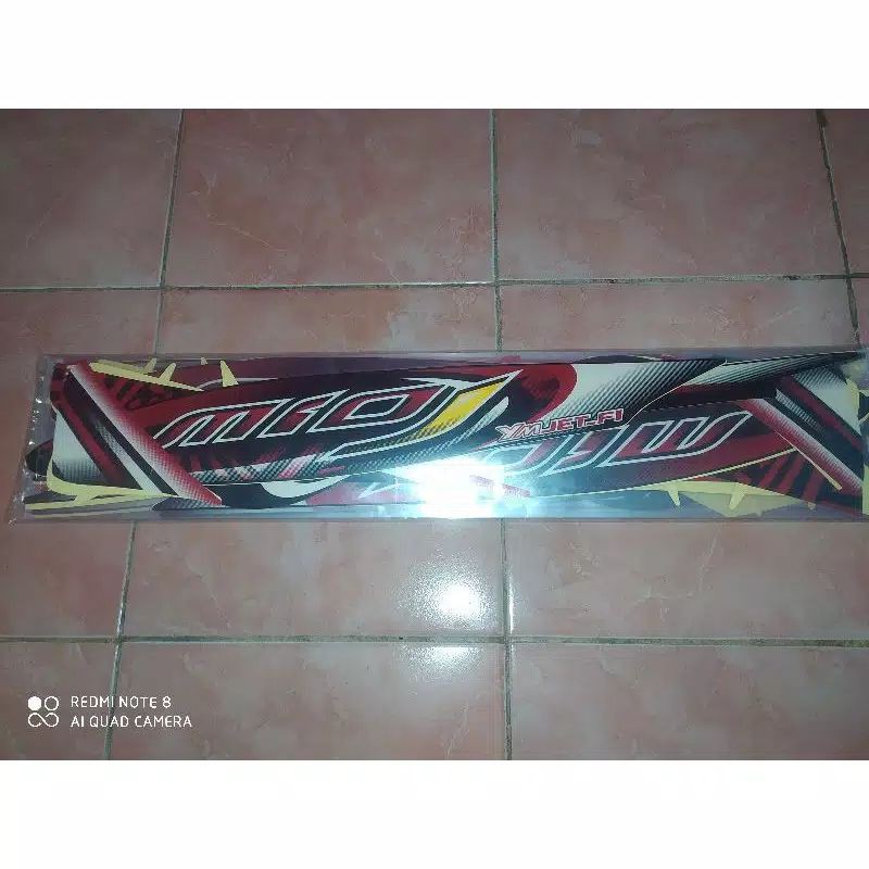 STIKER STRIPING LIS BODY SPEDA MOTOR MIO J SPORTY 2013