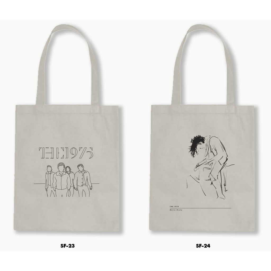 TOTE BAG RESLETING - THE 1975 B