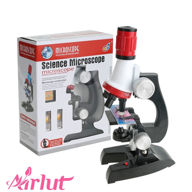 Science Kits For Kids Microscope Beginner Microscope Kit Science Toys Shopee Indonesia