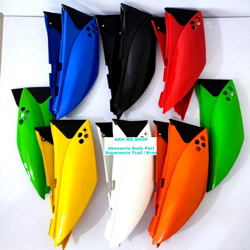 bodi belakang klx 150 / cover body klx 150 / sayap belakang klx bf