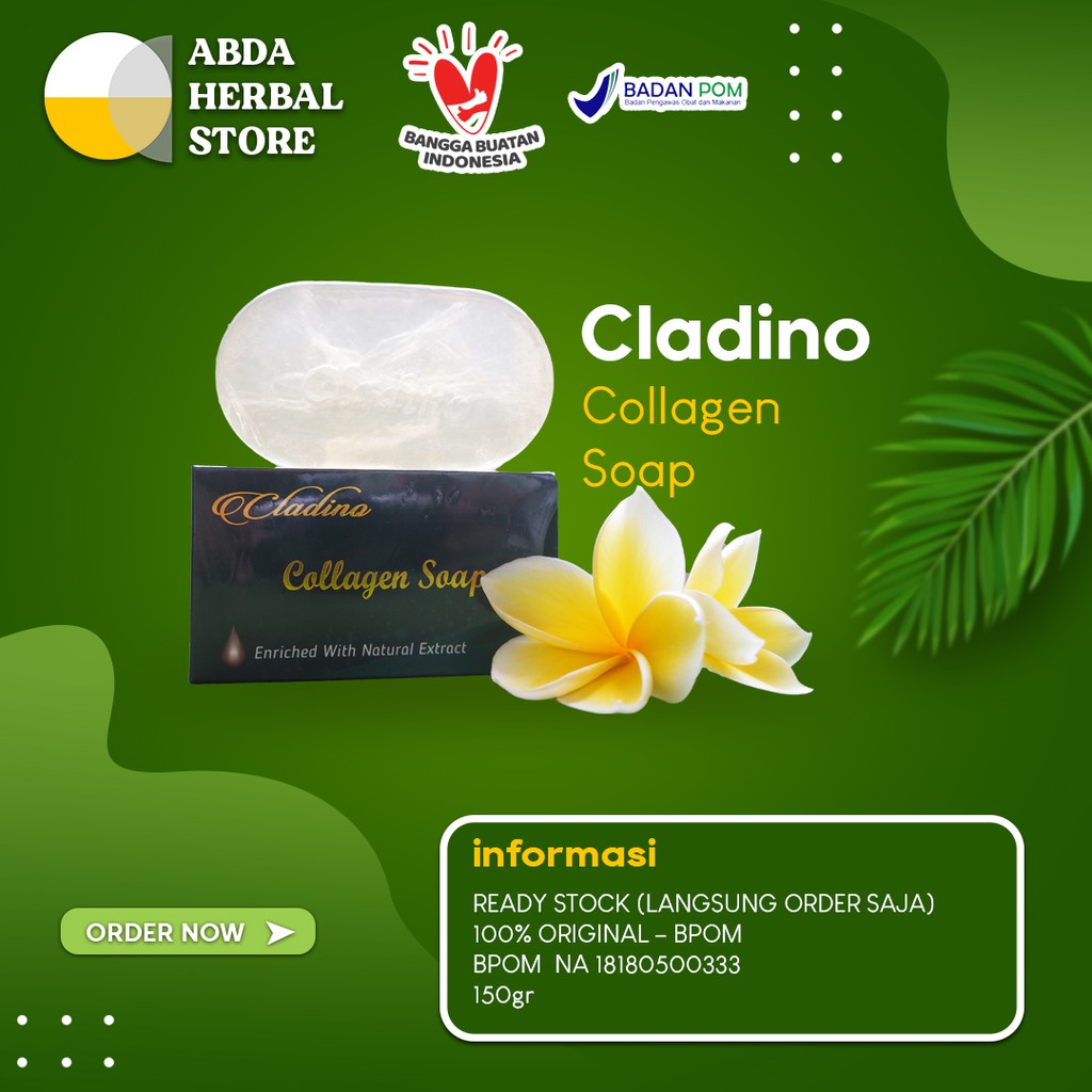 Cladino Collagen Soap | Sabun Kolagen