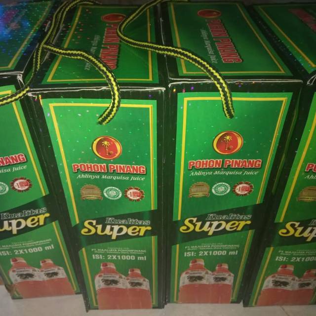 

Syrup Marquisa Pohon Pinang 1 liter 1 kotak isi 2 botol