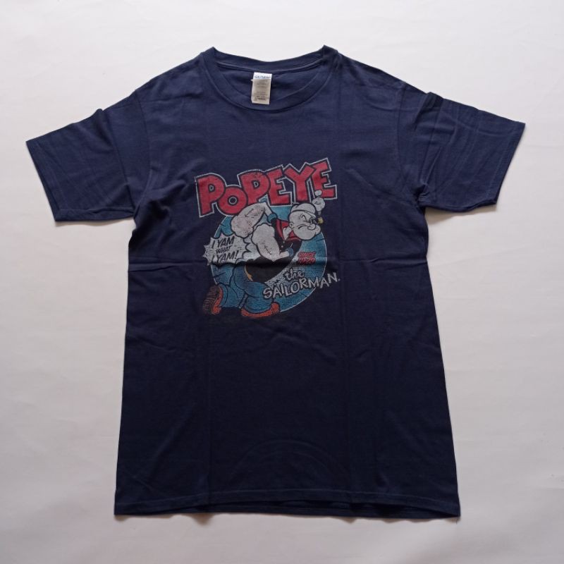 Kaos Kartun Popeye Vintage