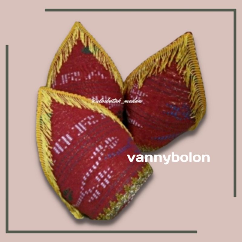 Topi Adat Batak Sortopi Batak Toba Ulos Sadum
