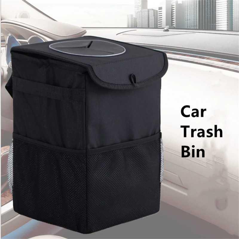 Dawndesslo Tempat Sampah Mobil Hanging Garbage Can Trash Bin - DDE302