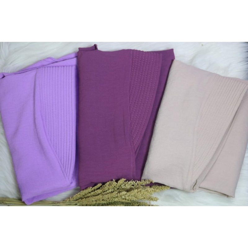 Hijab Bergo Pinguin Crinkle Airflow Simple Pet Jilbab Oval Crinkle Airflow