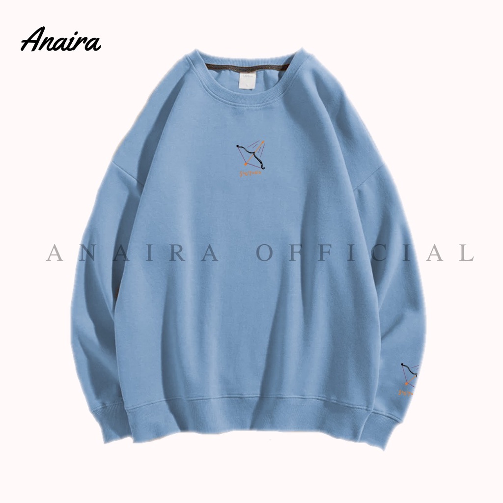 SAGITARIO SWEATER CREWNECK WANITA ANAIRAOFFICIAL