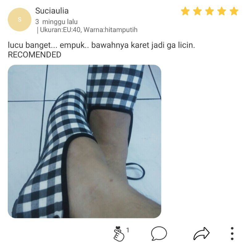 JUKASIH - EIBAsepatu flat wanita sepatu datar terbaru 2022 SOL KARET LENTUR