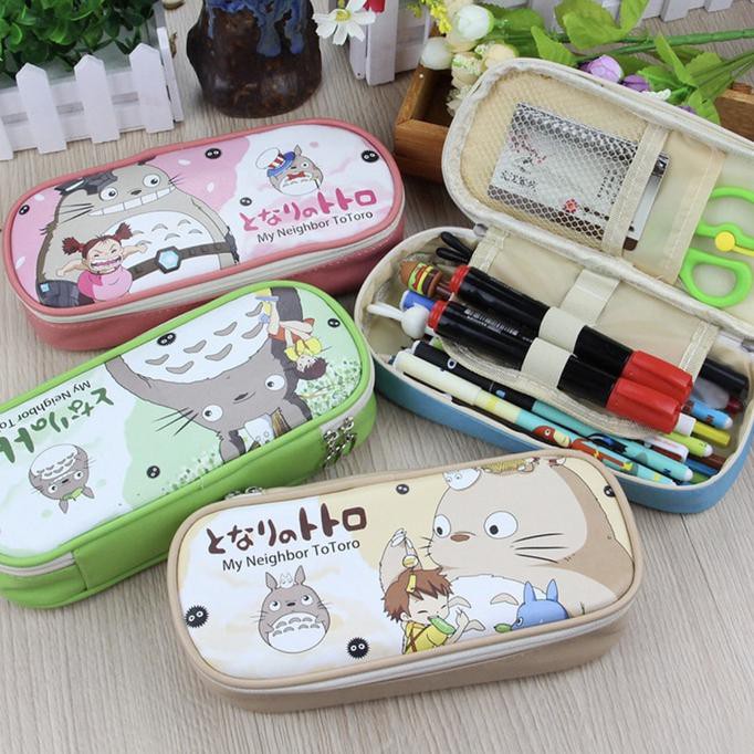 

PANACHE My Neighbor TOTORO Pencil Case Kotak Pensil Tempat Pensil Pen