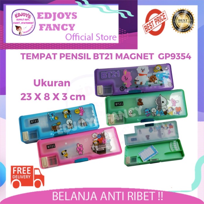 

Hari Ini Tempat Pensil Bts Unik Bt21 Magnet Aesthetic Murah 2 Serutan Anak 9330 Diskon