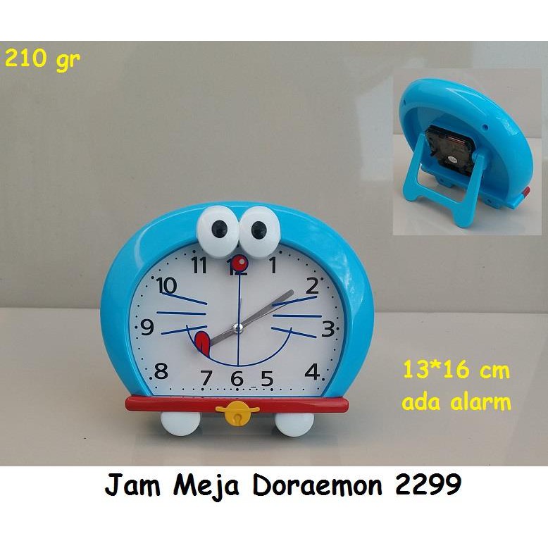 jam meja doraemon 2299 / weker doraemon / jam weker karakter