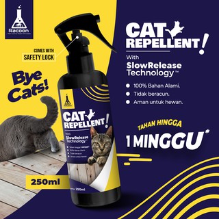 Image of Racoon Pengusir Kucing & Disinfectan 100% Bahan Alami / Garansi Uang Kembali Cat Repellent RACOON